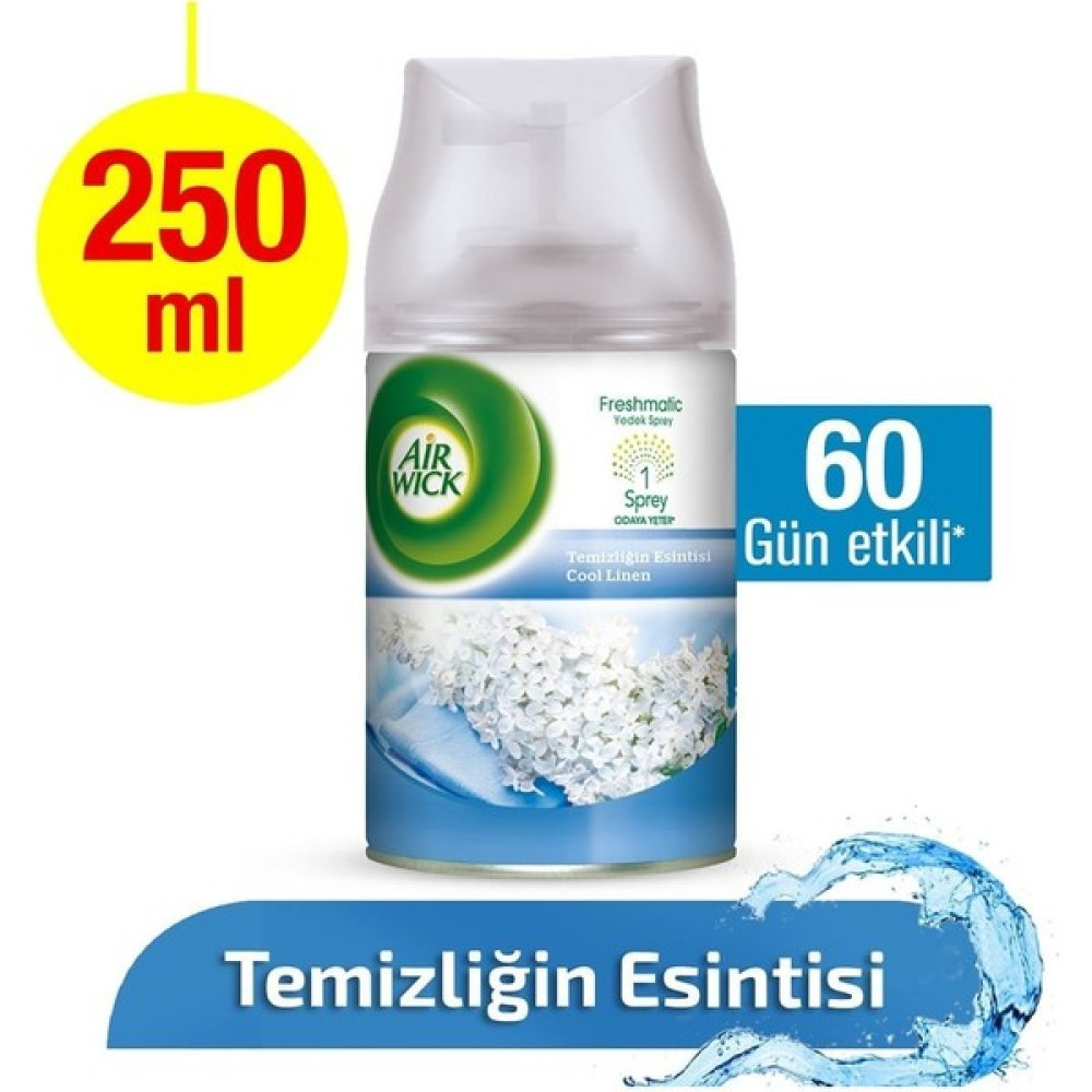 Air Wick Oda Parfümü Cool Lınen Temizliğin Esintisi 250 ml Oda Kokusu Fiyatı