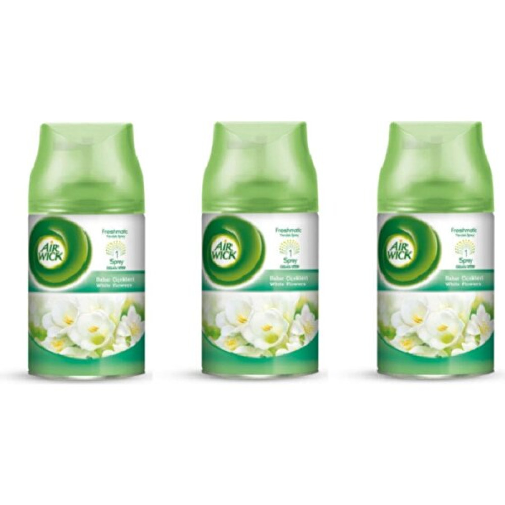 Air Wick Wıck Oda Parfümü Bahar Çiçekleri 250 ml x 3 Adet Oda Kokusu Fiyatı