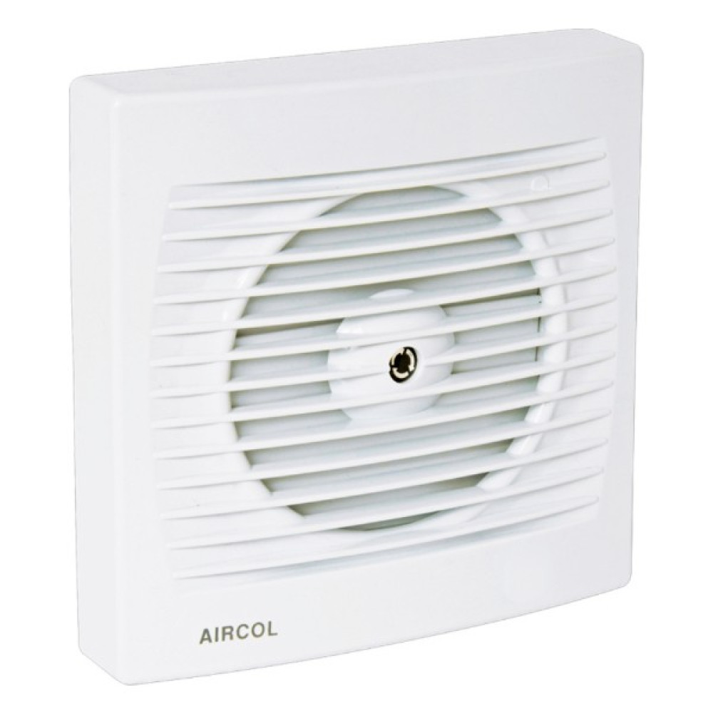 Aircol 100 Op Otomatik Panjurlu Aksiyel Fan 100M3/H Aspiratörler Fiyatı