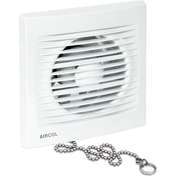 Aircol 100 Siviçli Aspiratör 12W Güçle Banyo ve Lavabo Havalandırması İçin 0,5 kg Aspiratörler Fiyatı