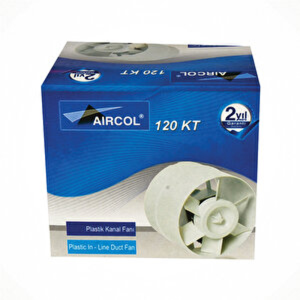 Aircool Kanal Fanı 120 KT Nalburiye & Hırdavat Fiyatı