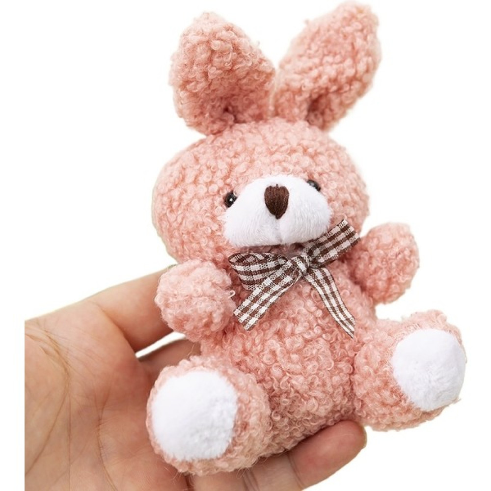 Airenk Sevimli Tavşan Kolye Peluş Oyuncak Tavşan Tavşan Bebek Küçük Bebek Çantası Süs Oyunu Küçük Hediye Tavşan (Yurt Dışından) - Beyaz - Pembe Peluş Oyuncaklar Fiyatı