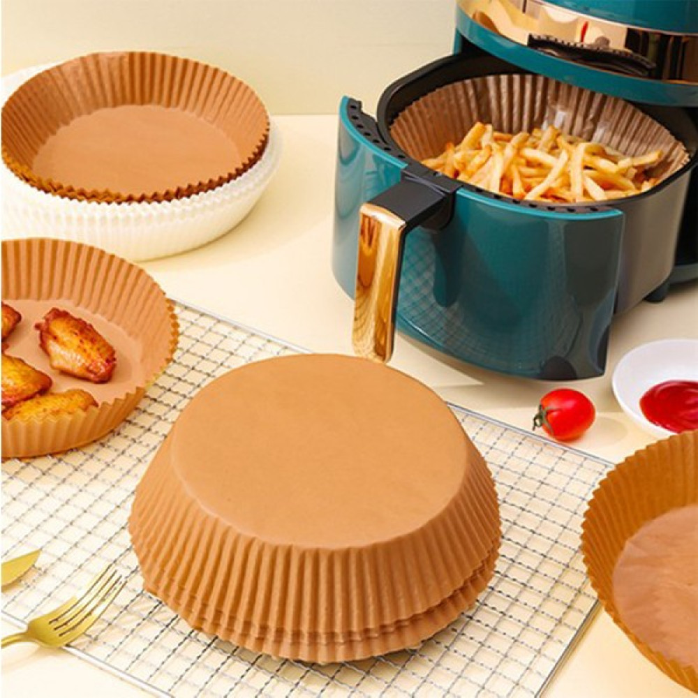 Airfryer Pişirme Kağıdı 50 Adet Hava Fritözü Airfryer Firitözü Airfryer Yağsız Firitöz Pişirme Pişirme Kağıdı Fiyatı