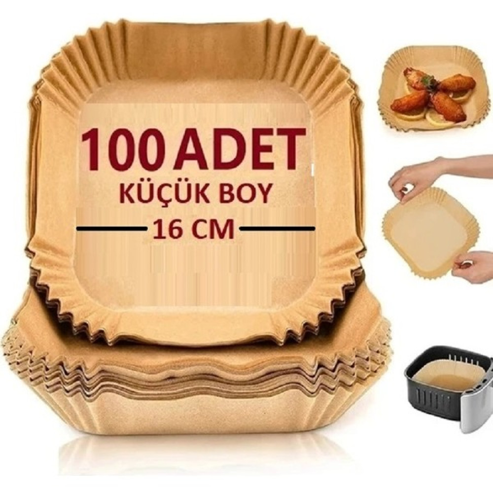Airfryer Pişirme Kağıdı Küçük Boy, 100 Adet Hava Fritöz Parşömen Kağıdı, Fırın Kağıdı Tek Kullanımlık Hava Fritöz Kağıt, Fırın Sıcak Hava Fritöz Pi... Pişirme Kağıdı Fiyatı