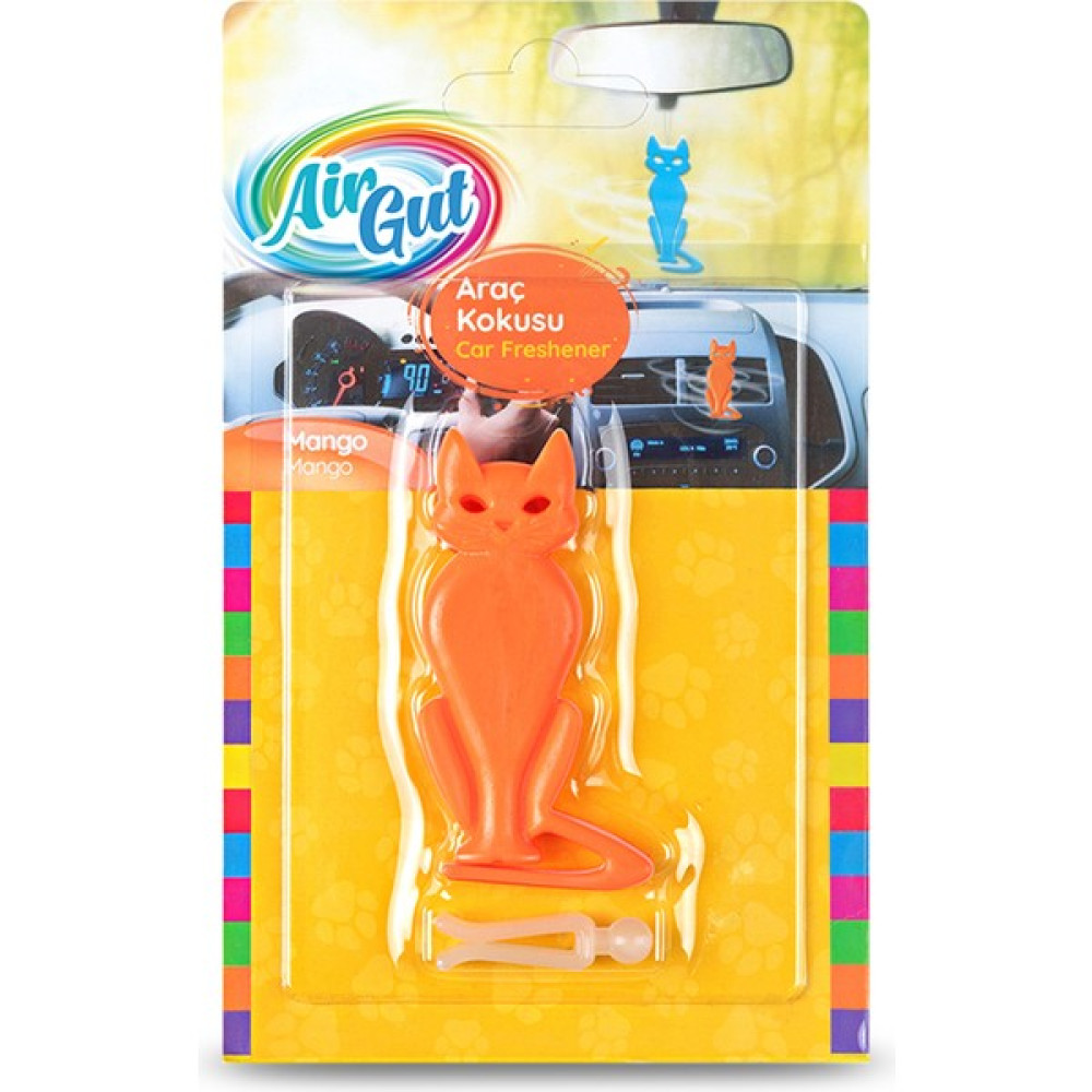 Airgut Air Gut Araç Kokusu Kedi (Mango) Oto Kokuları Fiyatı