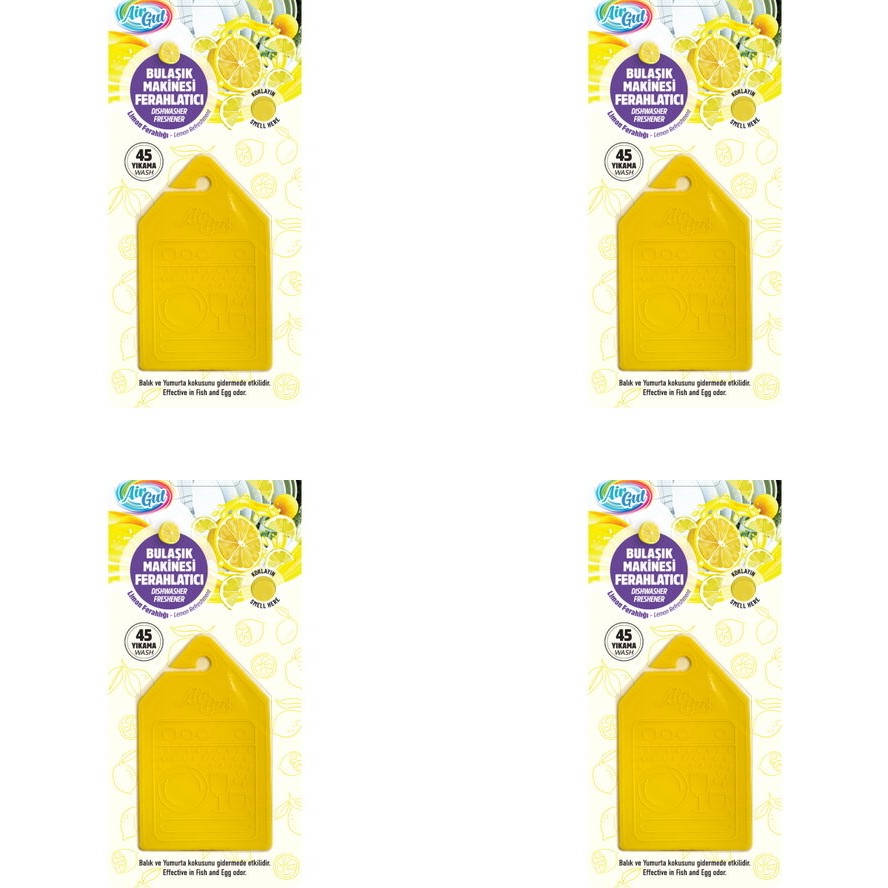 Airgut Bulaşık Makinesi Koku Giderici Limon_x4 Bulaşık Makineleri Fiyatı