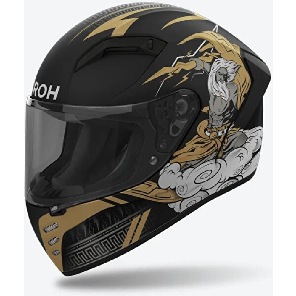 Aıroh Connor Zeus Matt Kask - XS Motorsiklet Sürücü Koruyucu Aksesuarlar Fiyatı