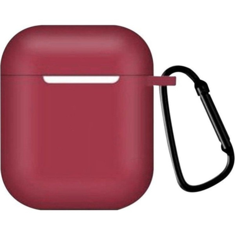 Airpods Silikon Kılıf Yumuşak 360 1 ve 2 Nesil Bordo Cep Telefonu Aksesuarı Fiyatı