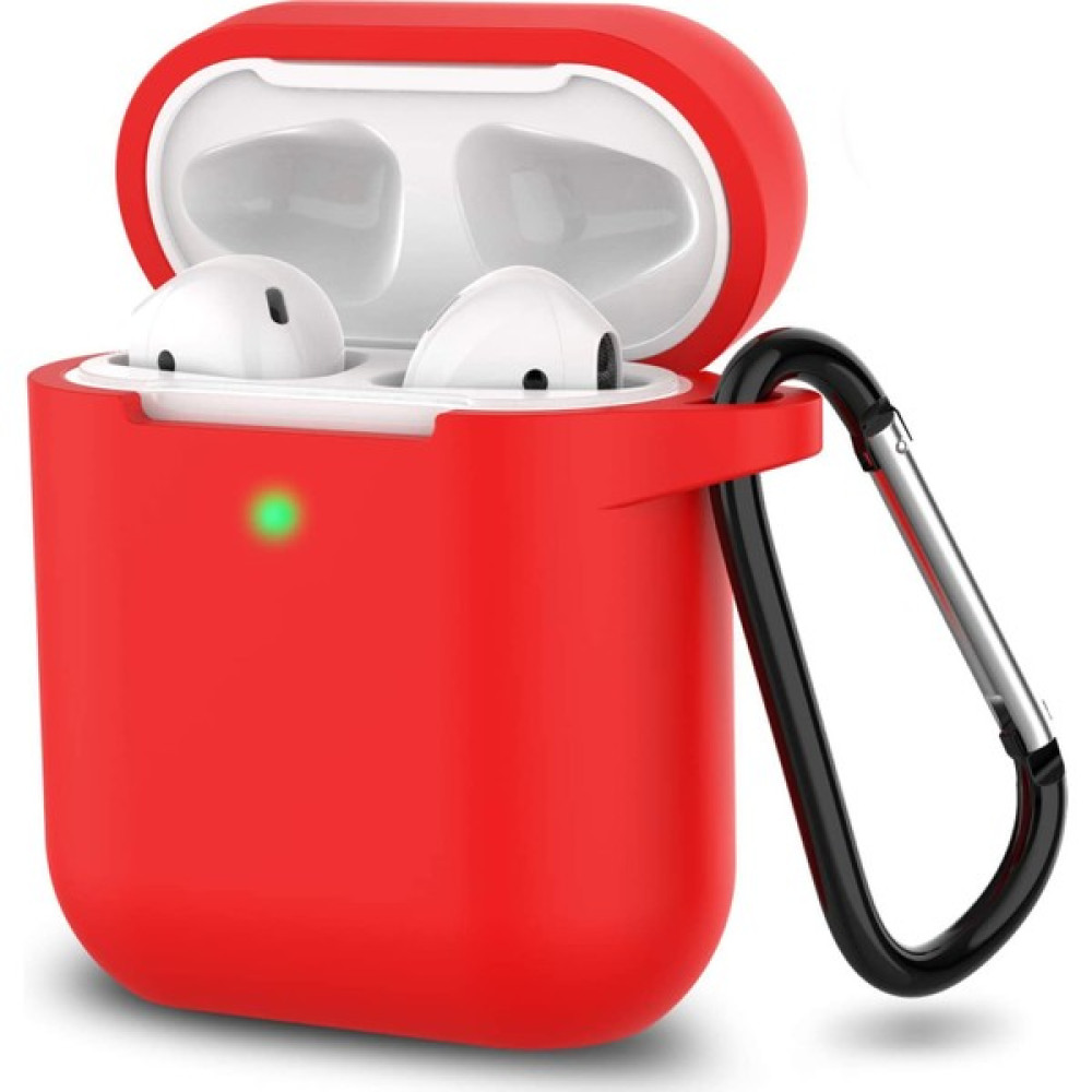 Airpods Silikon Kılıf Yumuşak 360 1 ve 2 Nesil Kırmızı Cep Telefonu Aksesuarı Fiyatı