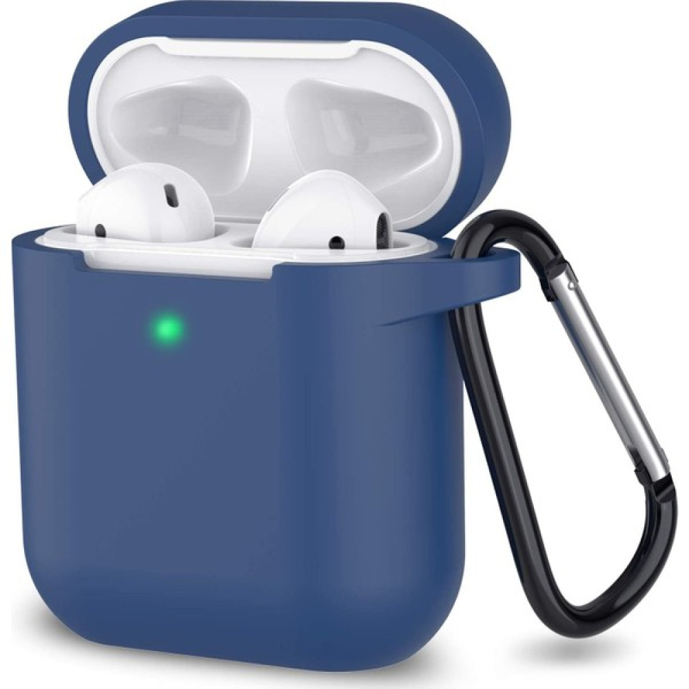 AirPods Silikon Kılıf Yumuşak 360 1 ve 2 Nesil Koyu Mavi Cep Telefonu Aksesuarı Fiyatı