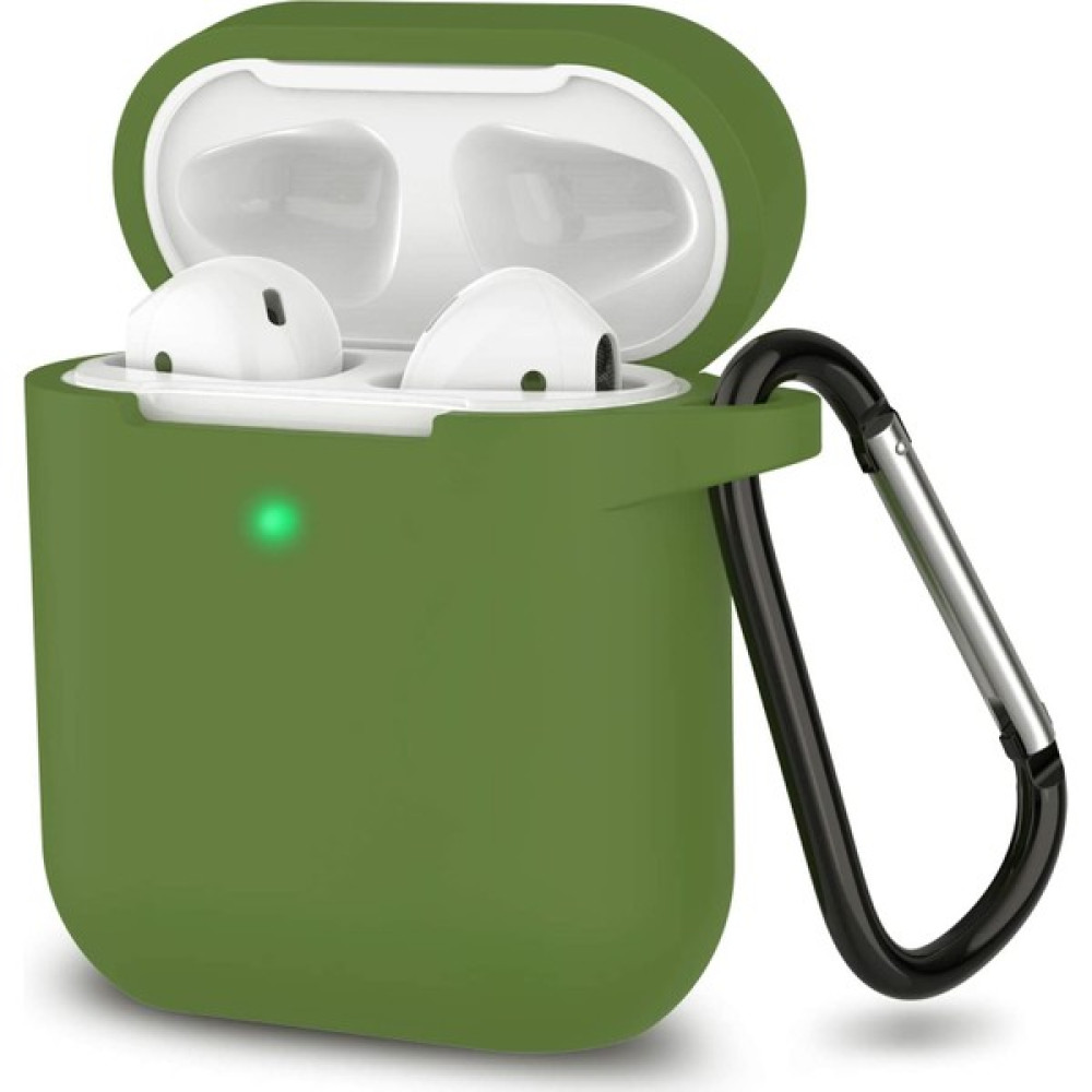 AirPods Silikon Kılıf Yumuşak 360 1 ve 2 Nesil Koyu Yeşil Cep Telefonu Aksesuarı Fiyatı