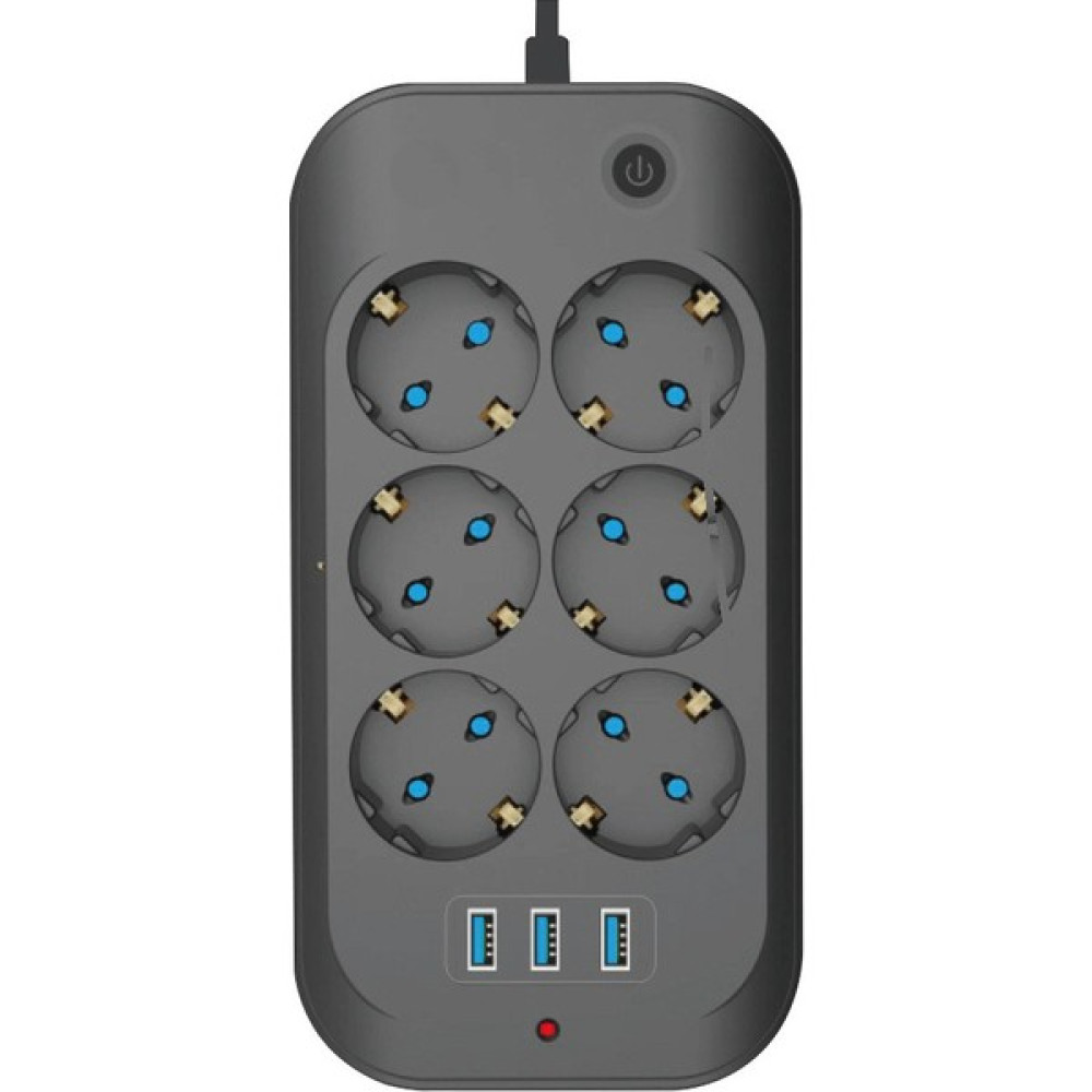 Airstor Ftr-11 6'li Termal Akım Korumalı Priz 3-Usb Giriş Prizler Fiyatı