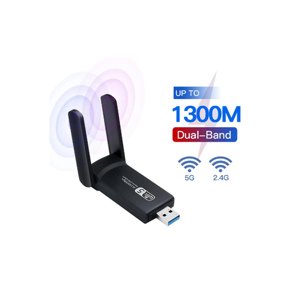 Aırstorr 1300 Mbps Dual Band Usb 3.0 Adaptör Kablosuz Wifi Alıcı Wireless Adaptör Fiyatı