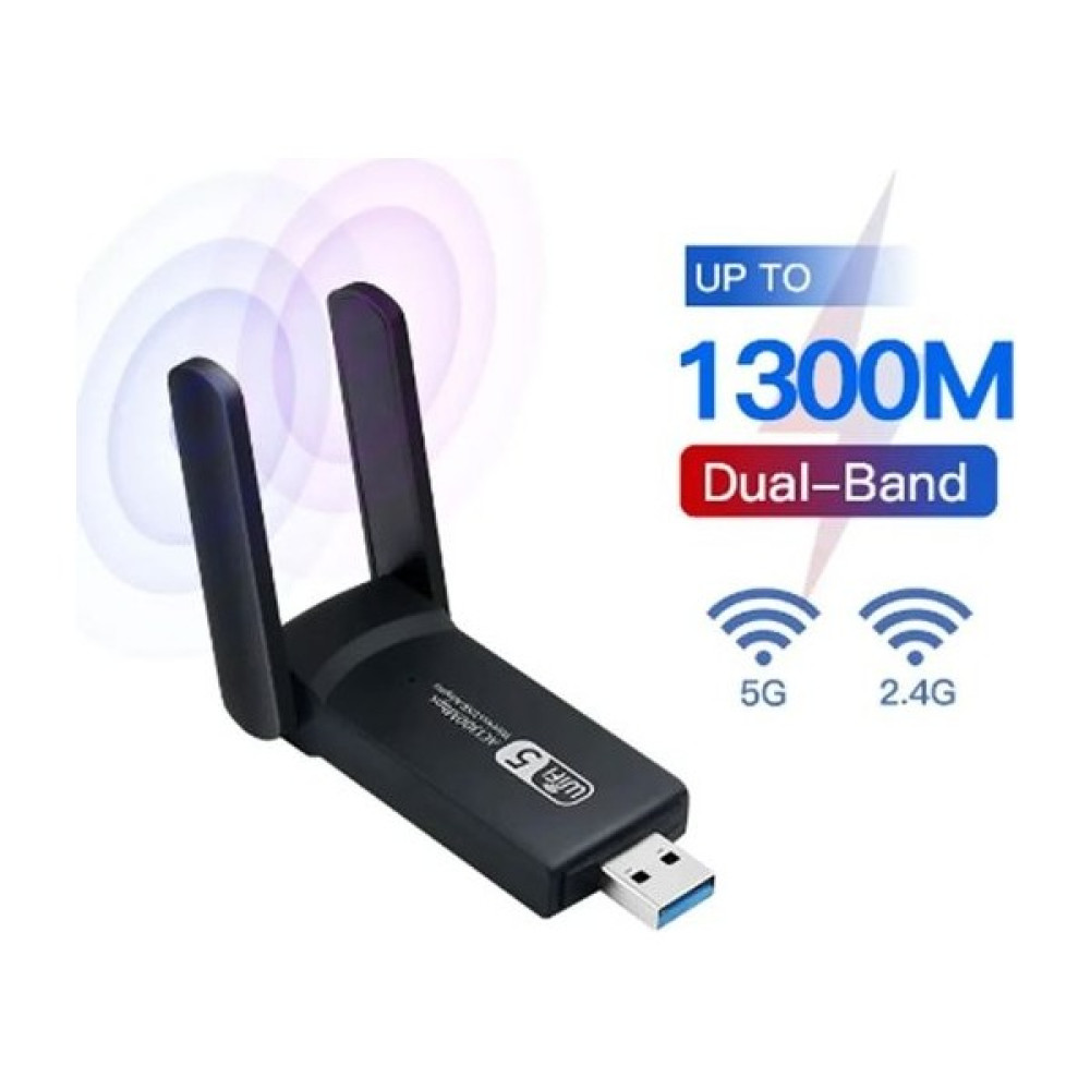 Airstorr AC1200 Mbps Dual Band USB 3.0 Adaptör Kablosuz Wifi Alıcı Wireless Adaptör Fiyatı