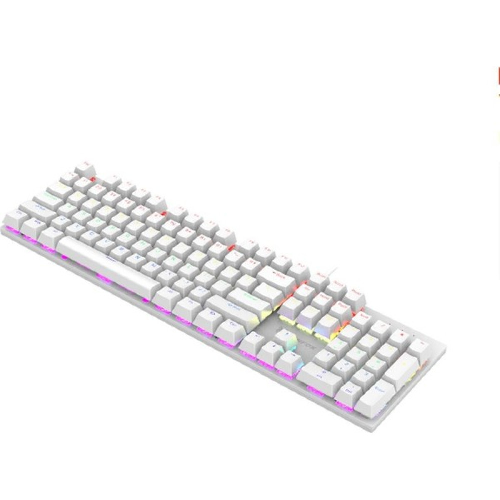 Airstorr K50 Full Rgb Optical Switch Q Gaming Tam Mekanik Klavye - Beyaz Oyuncu Klavyesi Fiyatı