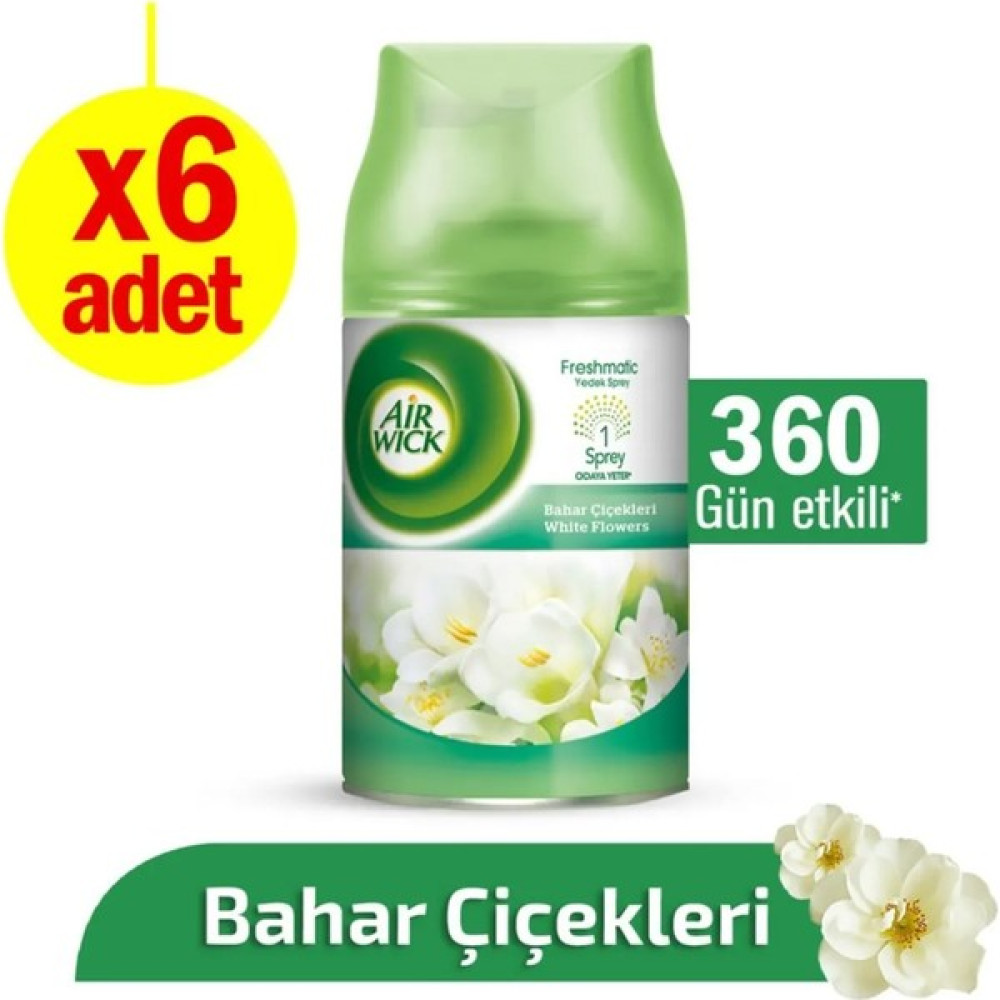 Airwick Freshmatic Yedek Bahar Çiçekleri 6’li Oda Kokusu Fiyatı