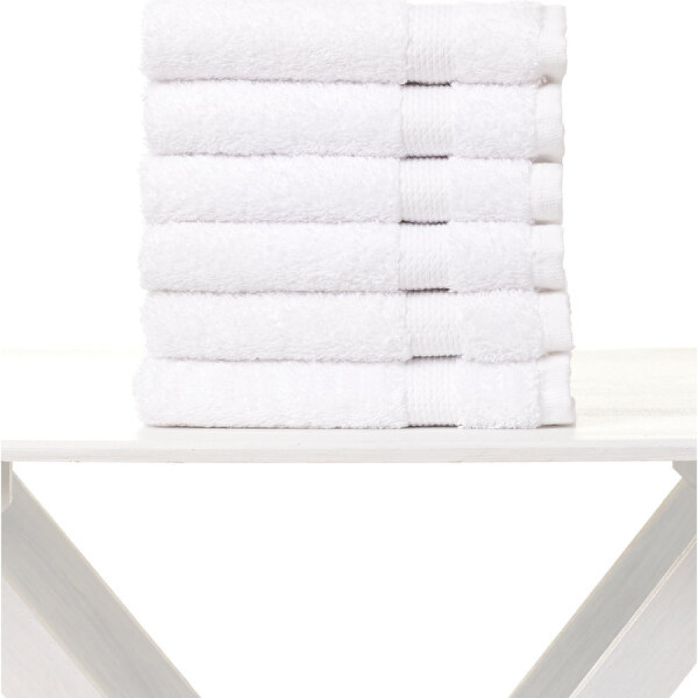 Airycot 30 x 30 cm 6'lı Set El Havlusu - Beyaz El / Yüz Havlusu Fiyatı