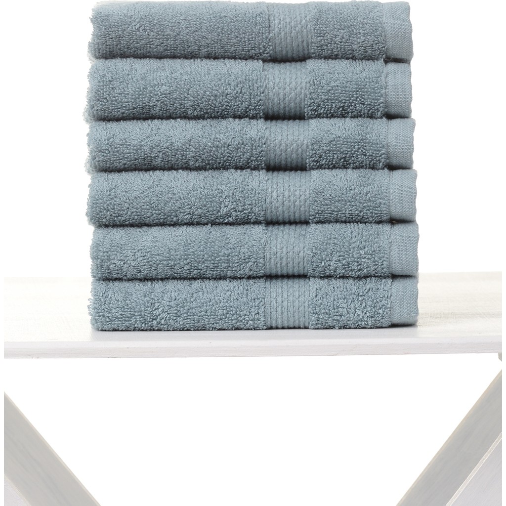 Airycot 30X30 6'lı Set El Havlusu - Yeşil - 30 x 30 cm El / Yüz Havlusu Fiyatı