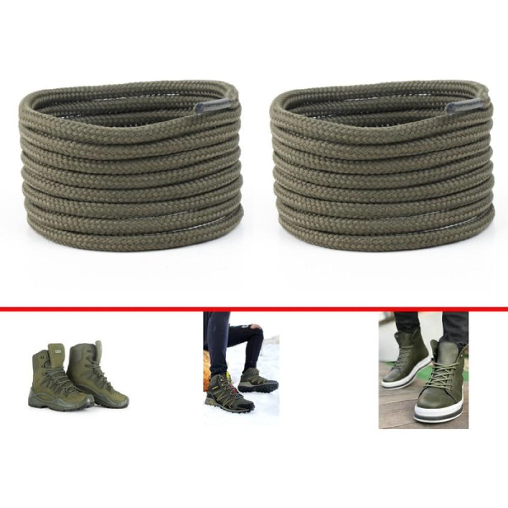 Airyfoot Yuvarlak Bot ve Ayakkabı Bağcığı 150 cm ( Haki ) - Yeşil Deterjan ve Temizlik Ürünleri Fiyatı