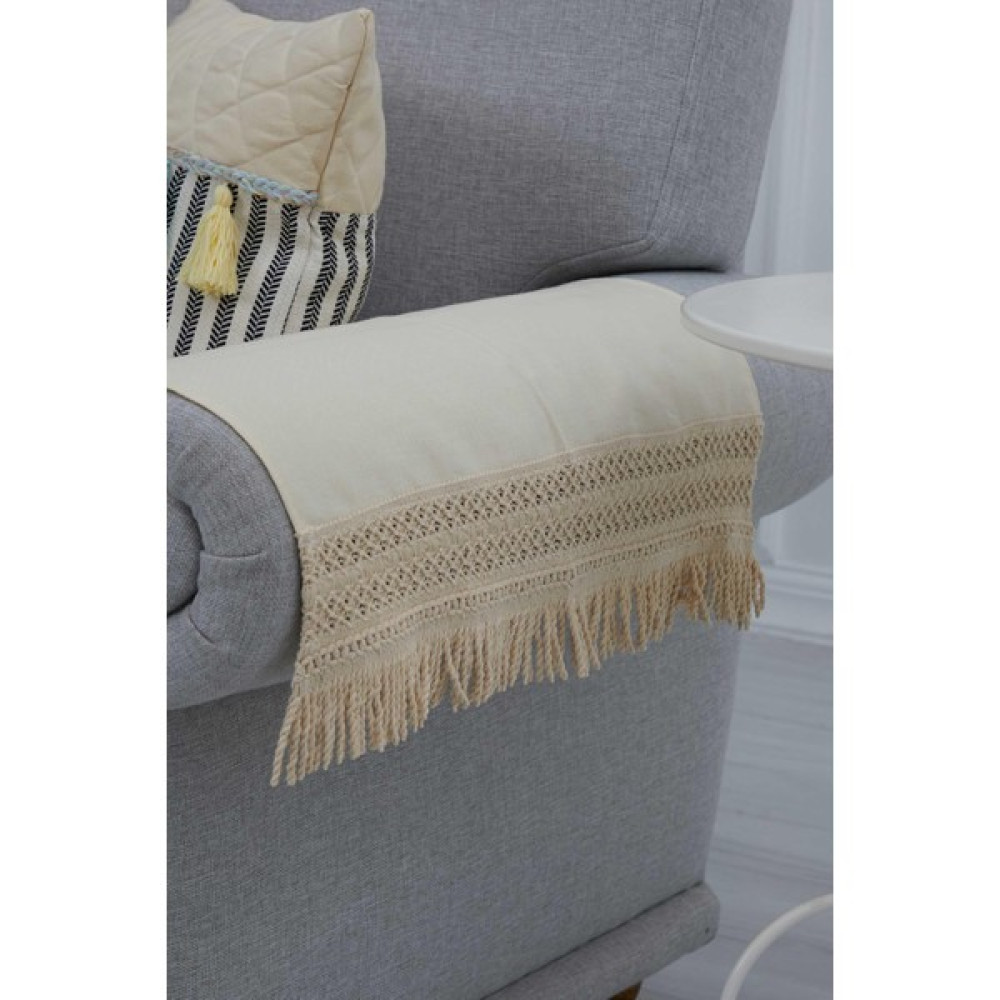 Aisha's Design 2'li Kolçak Takımı,kc-2 - Krem - 67 x 70 cm Koltuk & Kanepe Örtüsü Fiyatı