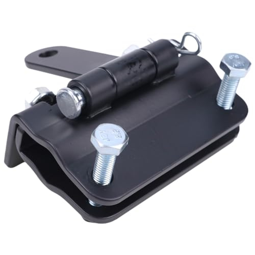 AIVWUMOT Adjustable Snowmobile Bumper Hitch Universal Heavy-Duty Steel Sled Trailer Towing Hook Kit Compatible with Polaris Ski-Doo REV Arctic Cat Yamaha Howbow Tongue Type Snowmobile Accessories