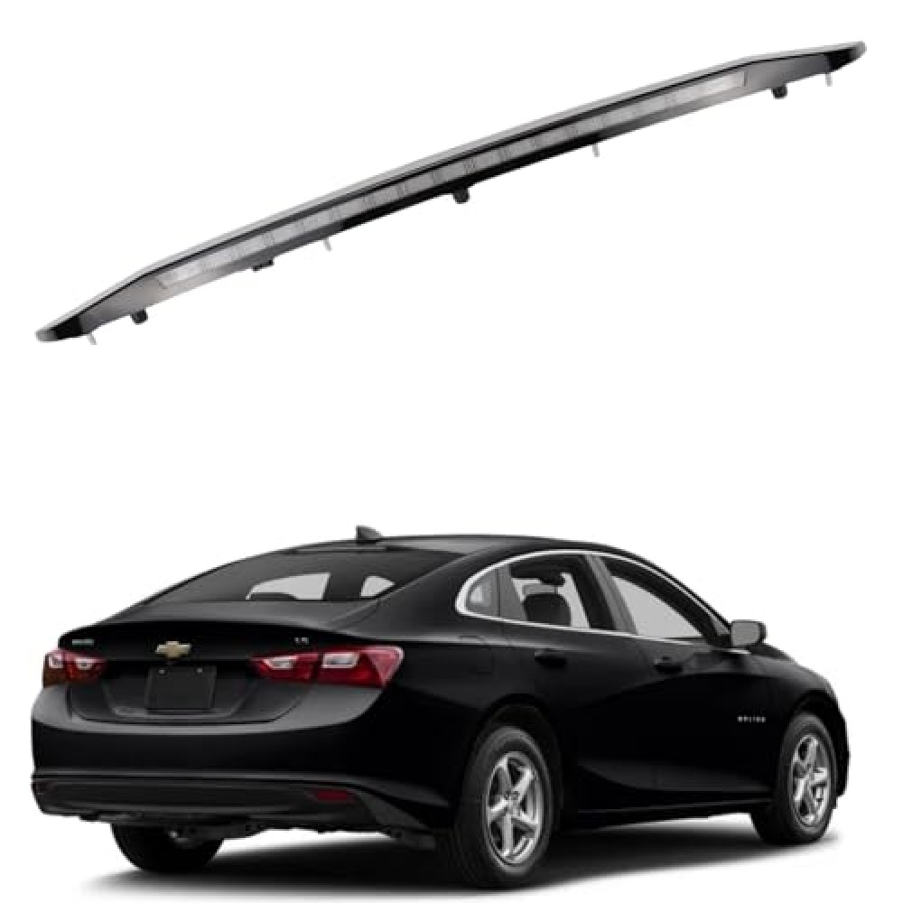 AIWGIW 42795725 LED High Mount Stop Light Third Brake Light Compatible With 2016-2025 Chevy Malibu High Mounted Stop Lamp 3rd Brake Light Assembly OE 42795725