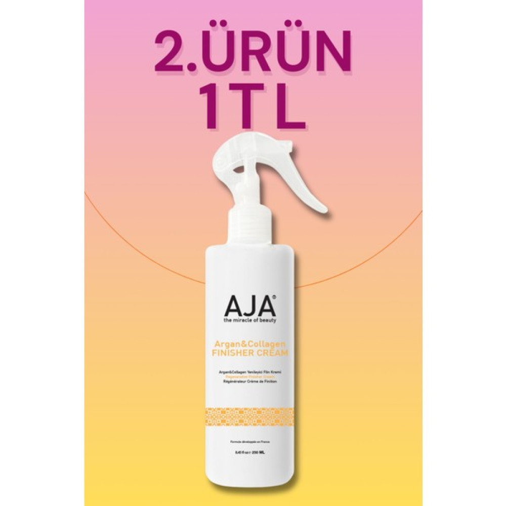 AJA Besleyici Argan & Kolajen Sıvı Saç Kremi Kolay Tarama Etkili, Isıya Karşı Koruyucu Fön Spreyi 250 ml Saç Şekillendirici Sprey Fiyatı