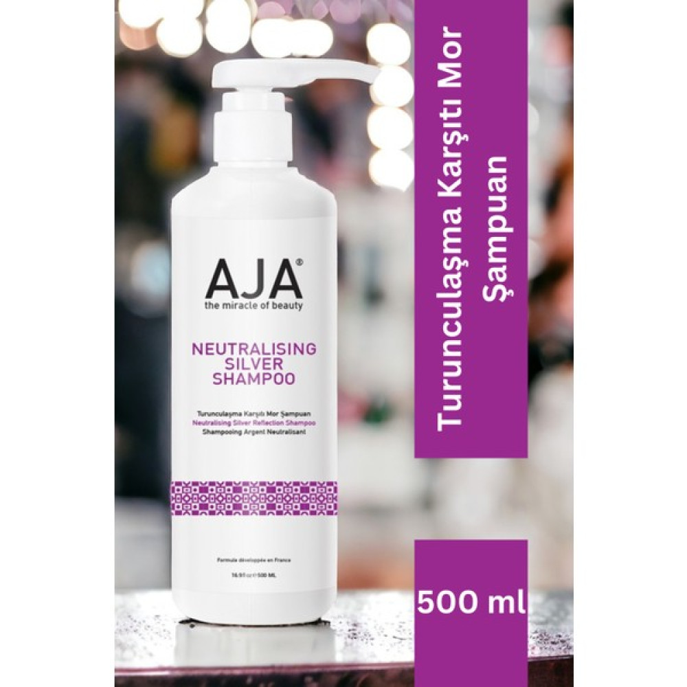 AJA Turunculaşma Karşıtı Mor Şampuan Silver Shampoo 500 ml Oto Boyaları Fiyatı