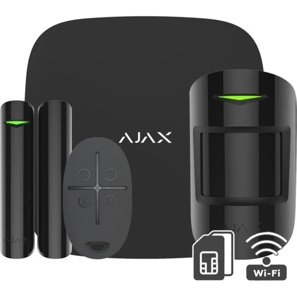 Ajax Hubkit Plus Kablosuz Alarm Sistemi Kiti Wifi Siyah Oto Boyaları Fiyatı