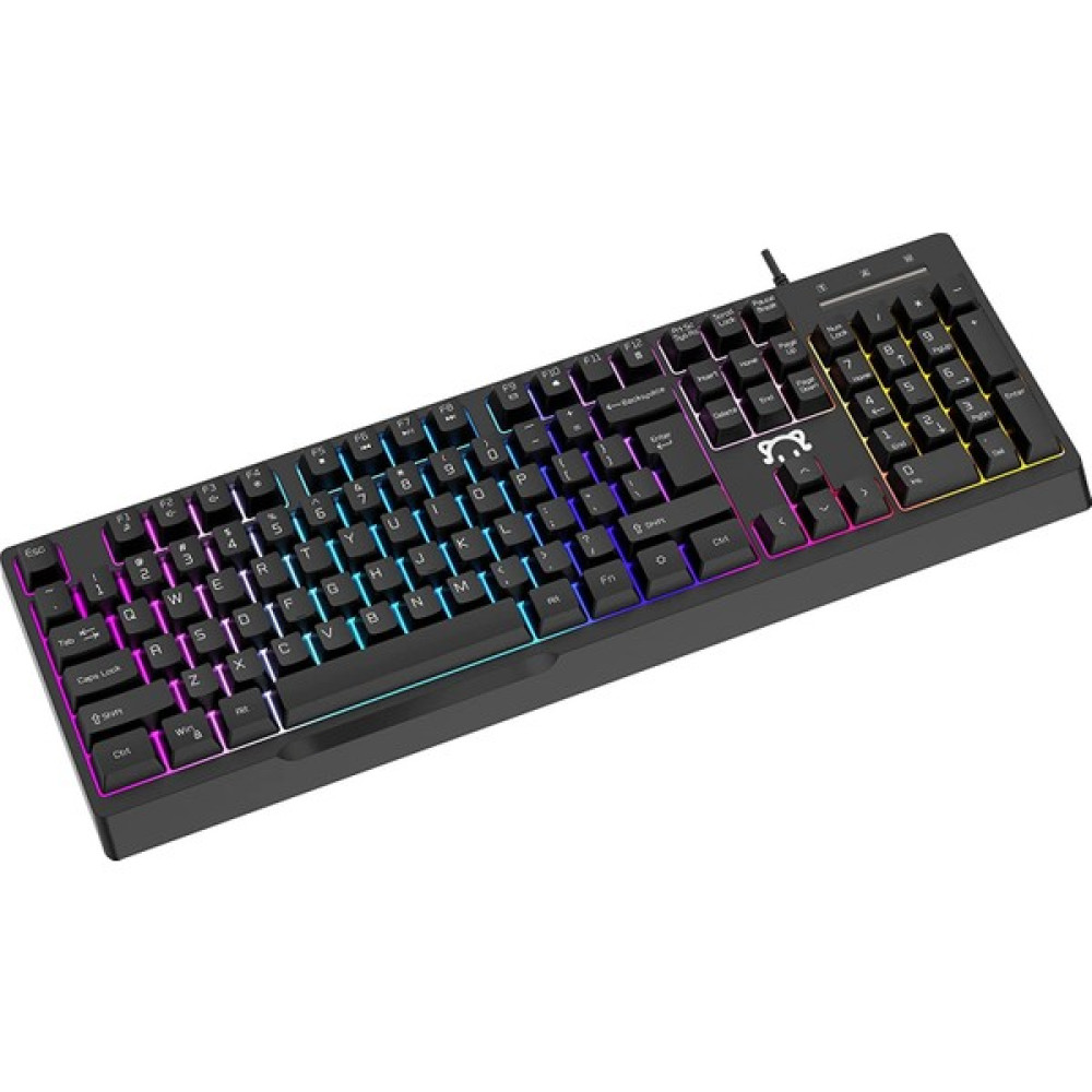 Ajazz STK090 Kablolu Mekanik Hisli 104 Tuş Rgb Klavye - Siyah Oyuncu Klavyesi Fiyatı