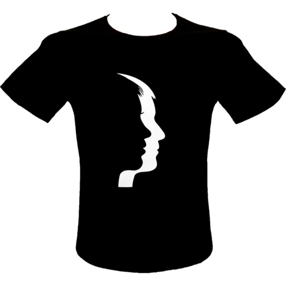 Ajel Iki Yüz Baskılı T-Shirt Erkek T-shirt Fiyatı