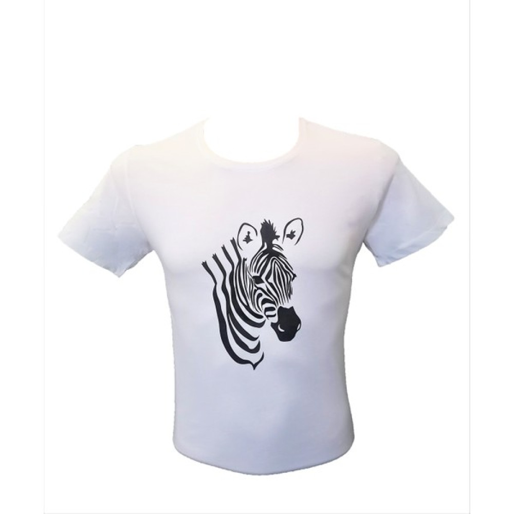 Ajel Zebra Baskılı T-Shirt Erkek T-shirt Fiyatı