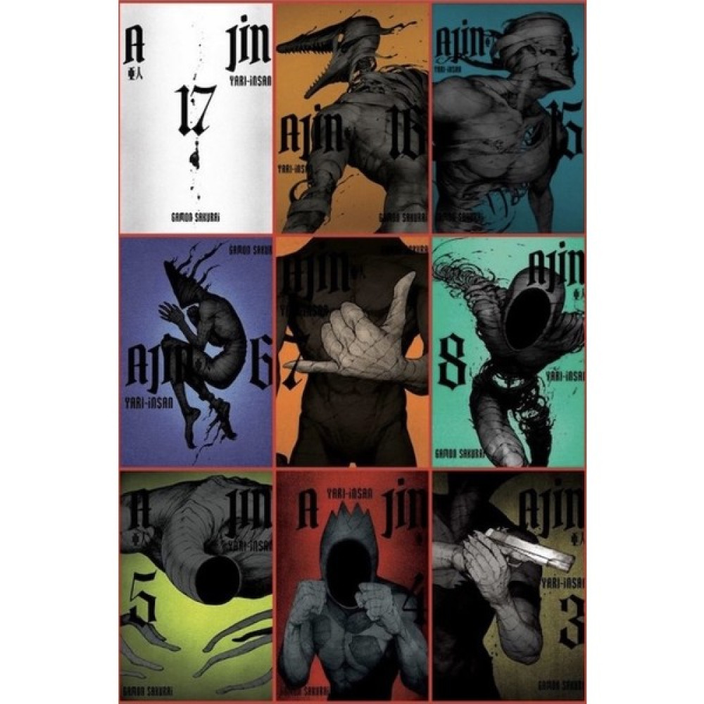 Ajin 1-17 Tam Takım Koleksiyon Set - Tsuina Miura Macera Fiyatı
