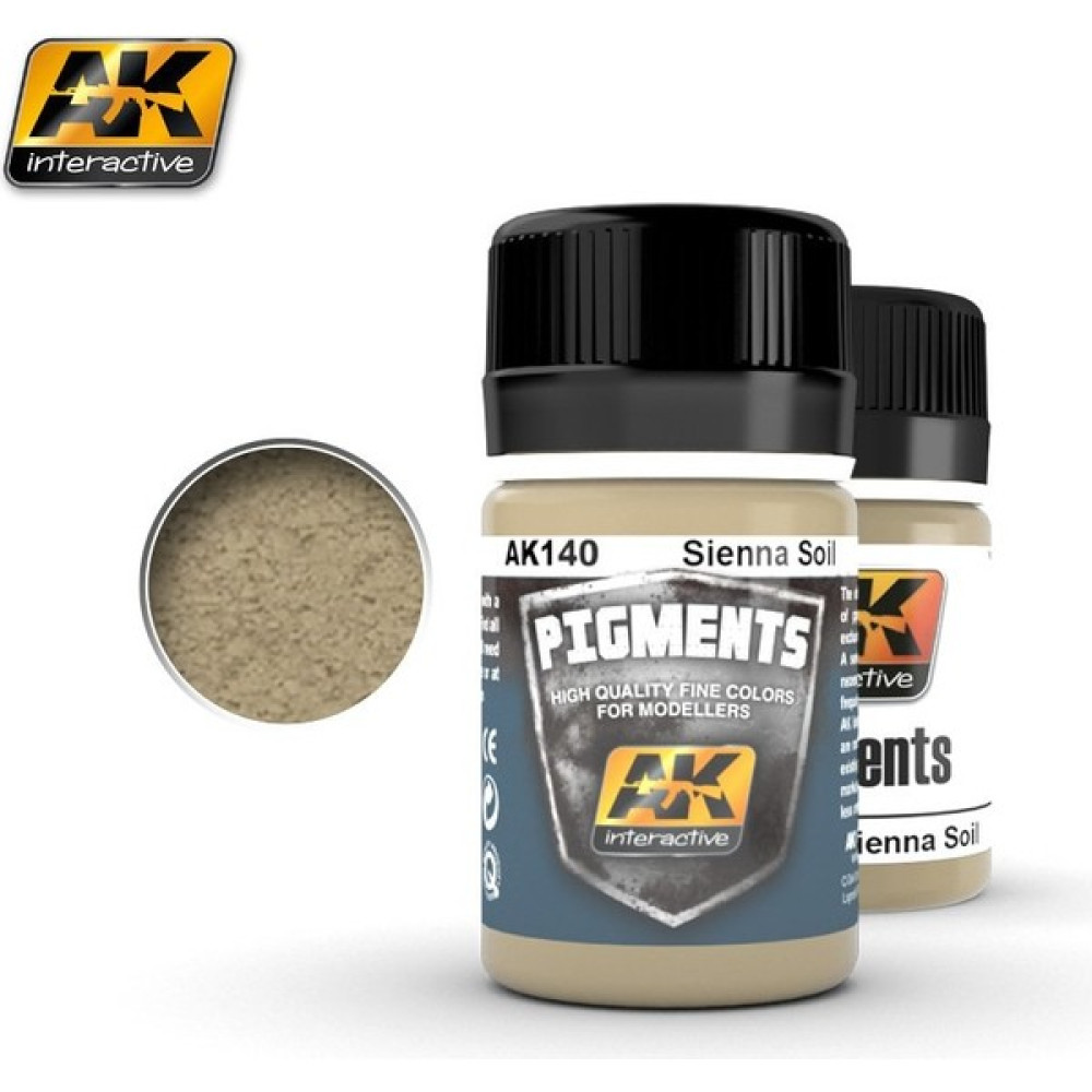 Ak Interactive 140 35 Ml. Sienna Soil Pigment - 845 Oto Boyaları Fiyatı