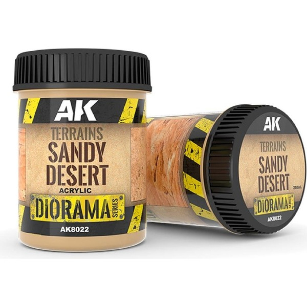 Ak Interactive 8022 250 Ml. Kum Çölü, Akrilik, Diorama Serisi Zemin Dokusu Oto Boyaları Fiyatı
