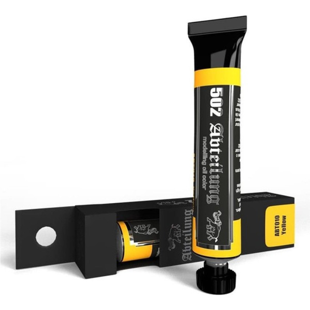 Ak Interactive ABT010 20 Ml. Yellow, Yağlı Boya Oto Boyaları Fiyatı