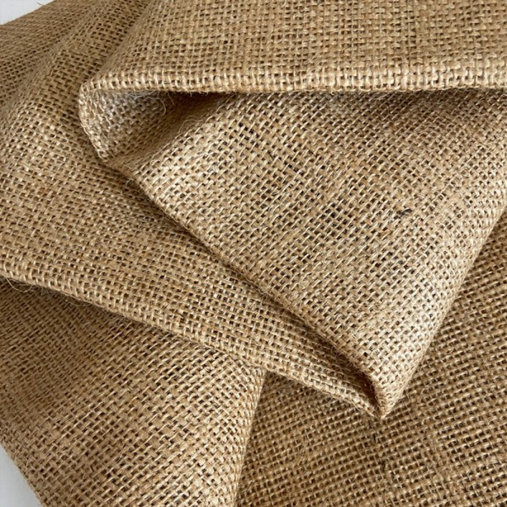 Ak-teks Tekstil Jüt Kumaş 150 cm En ( Kaneviçe - Tufting Dokuma - Hasır Çuval - Telis Bezi ) - 1,5 m - 1 m - 0019 Bej Kumaşlar Fiyatı