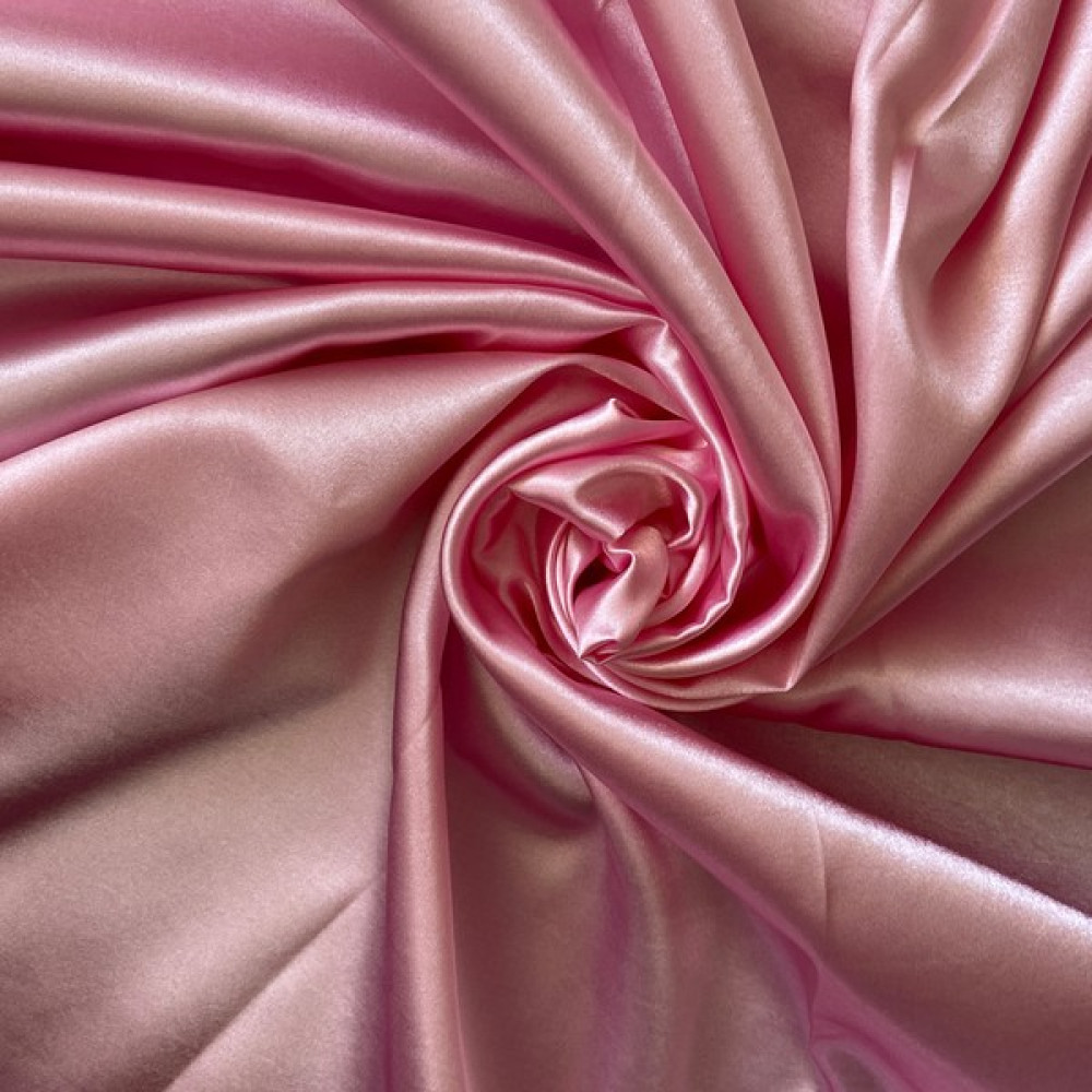 Ak-teks Tekstil Saten Kumaş 150 cm En ( Ithal Saten ) - 1,5 m - 1 m - TozPembe Kumaşlar Fiyatı