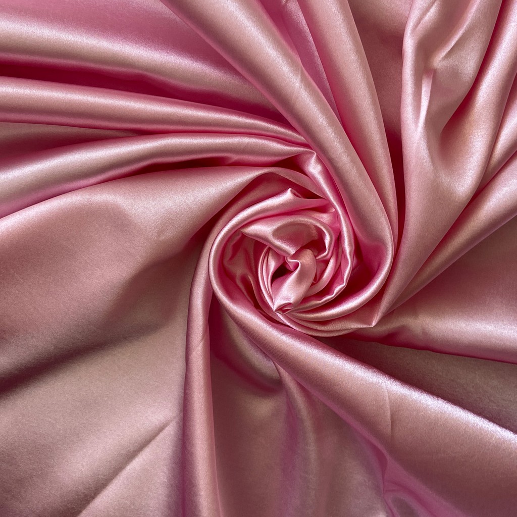 Ak-teksim Kumaş Tekstil Tasarım Tozpembe Saten Kumaş 150 Cm En (Ithal Saten) Abiye, Elbise, Düğün Elbisesi, Kese, Dekor, Evtekstili - 1,5 m - 1 m Giyim & İç Giyim Fiyatı