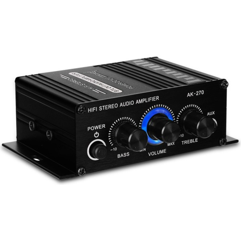 AK270 Mini Ses 2 Kanallı Stereo Güç Amplifikatörü Taşınabilir (Yurt Dışından) Oto Hoparlörleri & SubWoofer Fiyatı