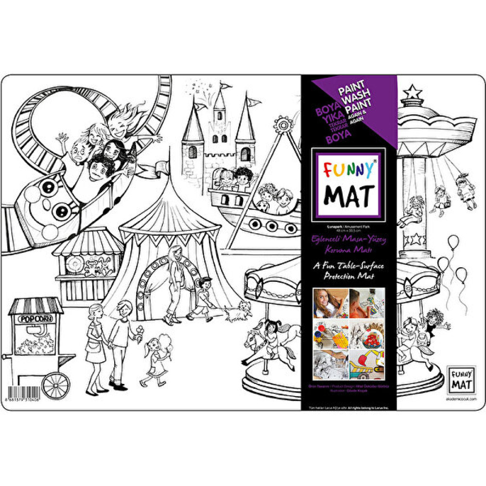 Akademi Çocuk-Funny Mat- Lunapark Sanatsal Malzemeler Fiyatı