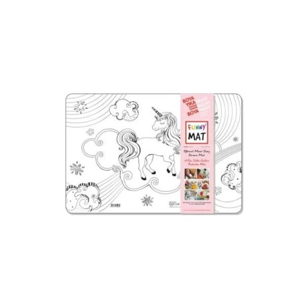 Akademi Çocuk-Funny Mat - Unicorn Sanatsal Malzemeler Fiyatı