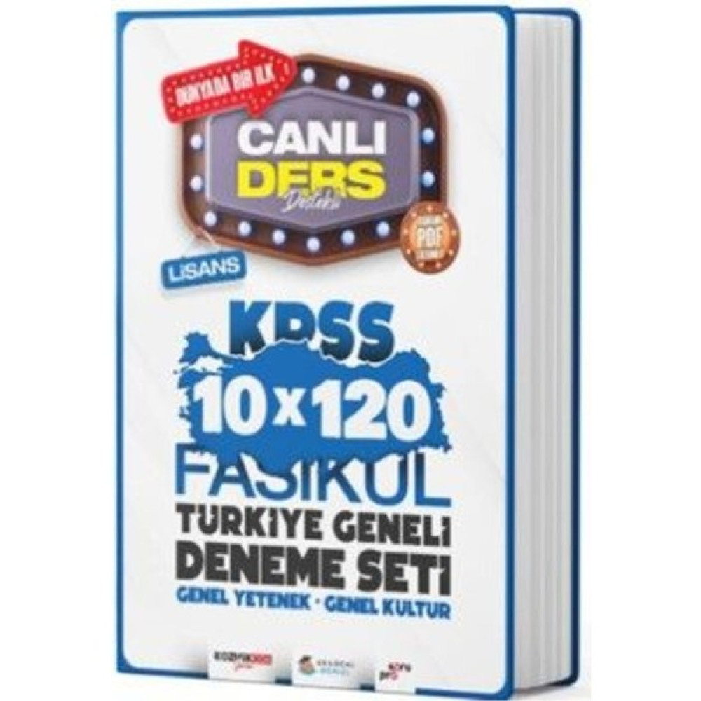 Akademi Denizi Yayınları Akademi Denizi Kpss Genel Kültür Genel Yetenek 10 x 120 Fasikül Türkiye Geneli Deneme Seti Temel Yeterlilik Testi (TYT) Fiyatı