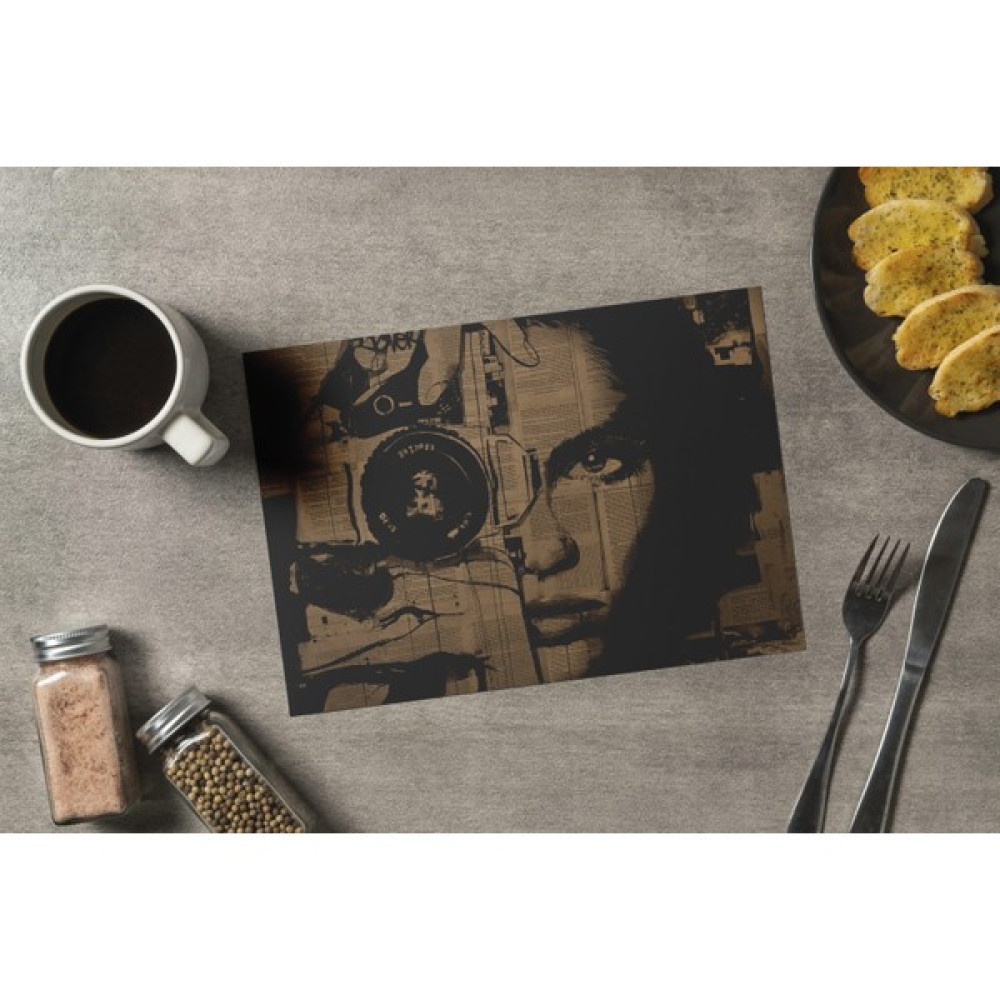 Akal Batu NO12 50'li Gıda Servis ve Sunum Kağıdı - Siyah - Kahverengi - 25 x 35 cm Amerikan Servis Fiyatı