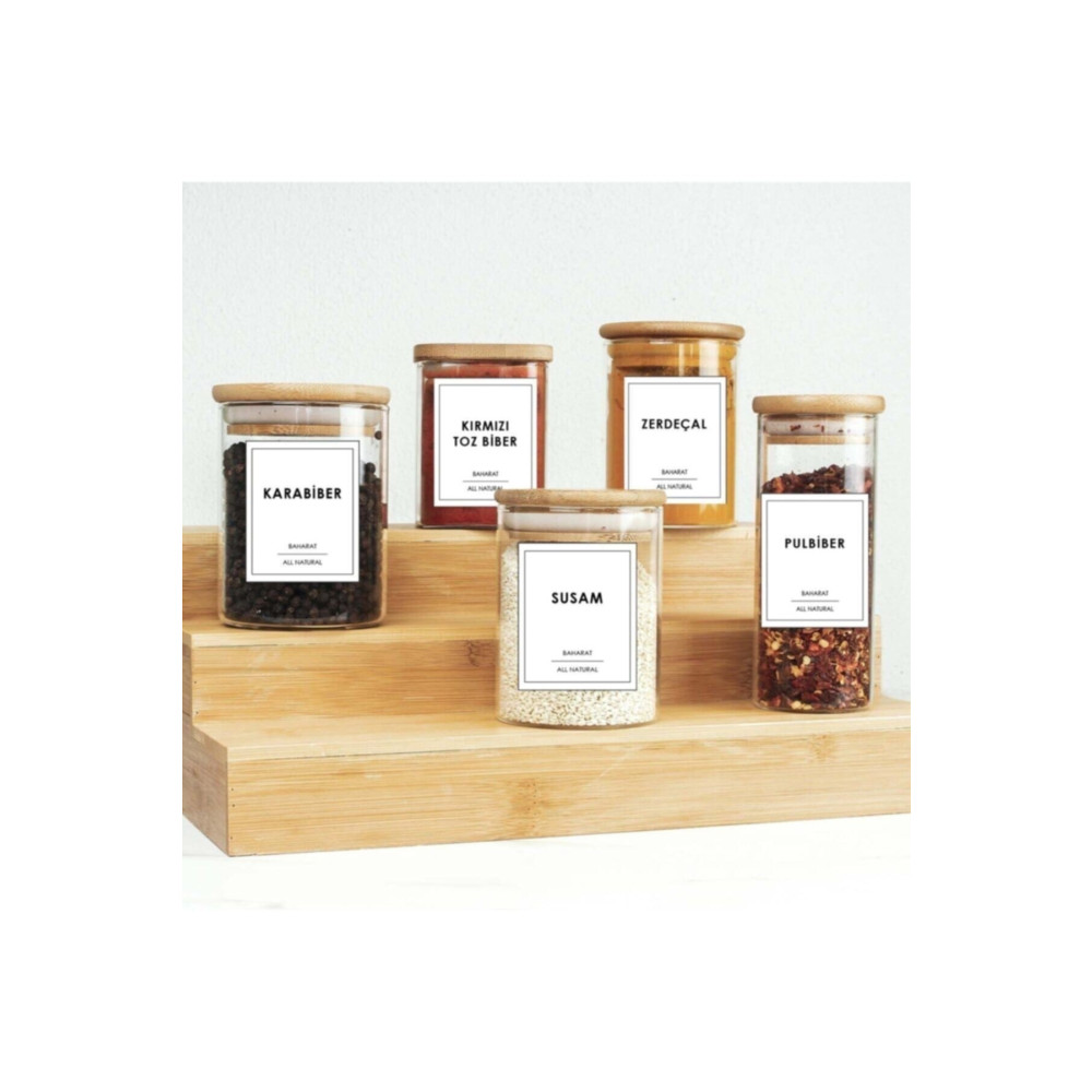 akapella Ikea Baharat Kavanoz 56lı Sticker Etiket Seti Etiket Fiyatı