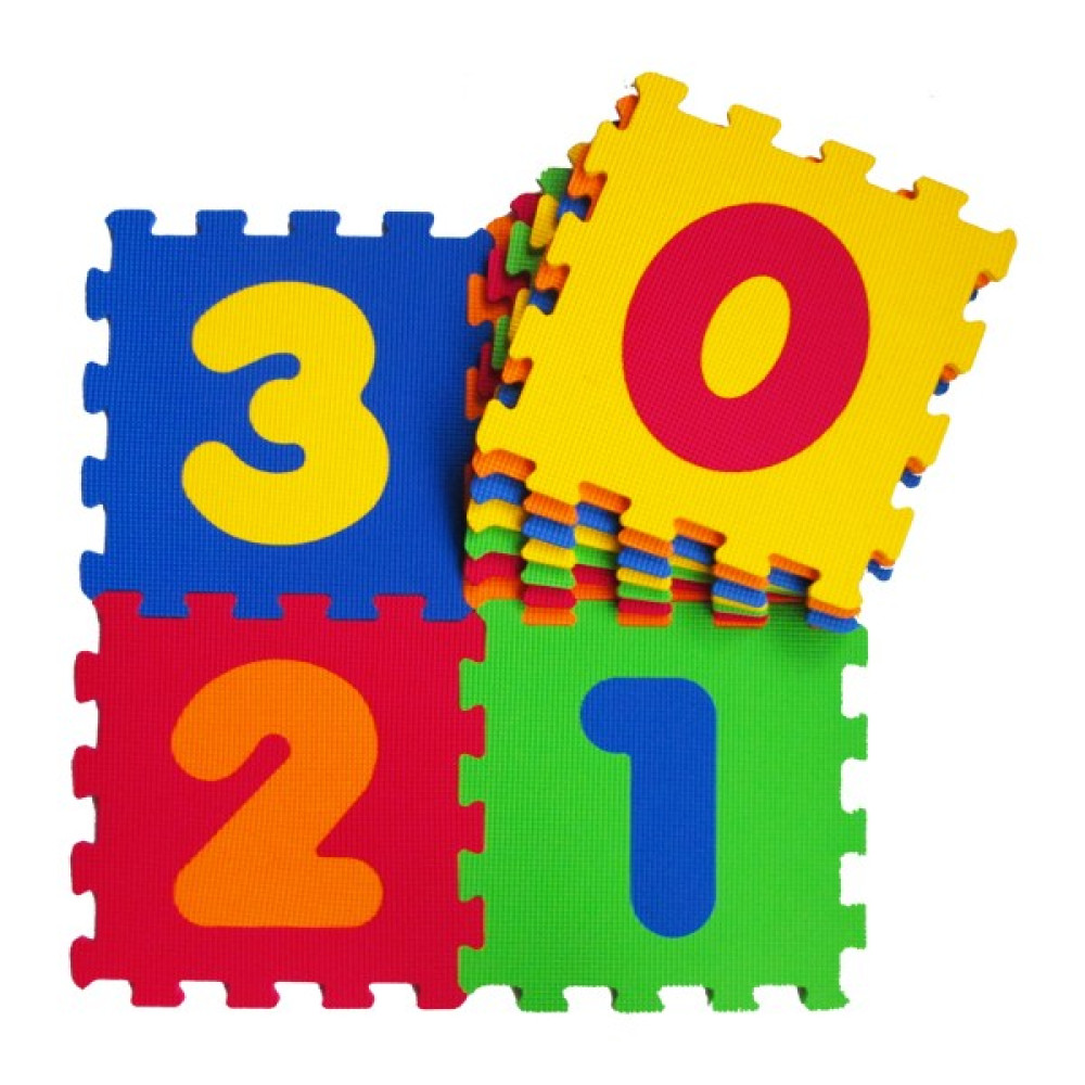 Akar Eva Puzzle Oyun Karosu 33X33cm 10Mm Rakamlar Bebek Oyuncakları Fiyatı