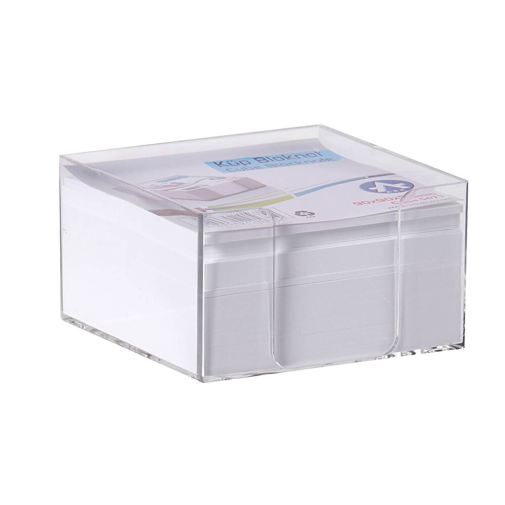 Akar Kırtasiye Ark Plastik Küp Notluk + Kağıt (90x90x50 Not Defteri & Bloknot Fiyatı