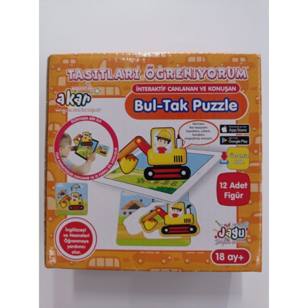 Akar Oyuncak Bul Tak Puzzle Taşıtlar Eğitici Oyuncak Fiyatı