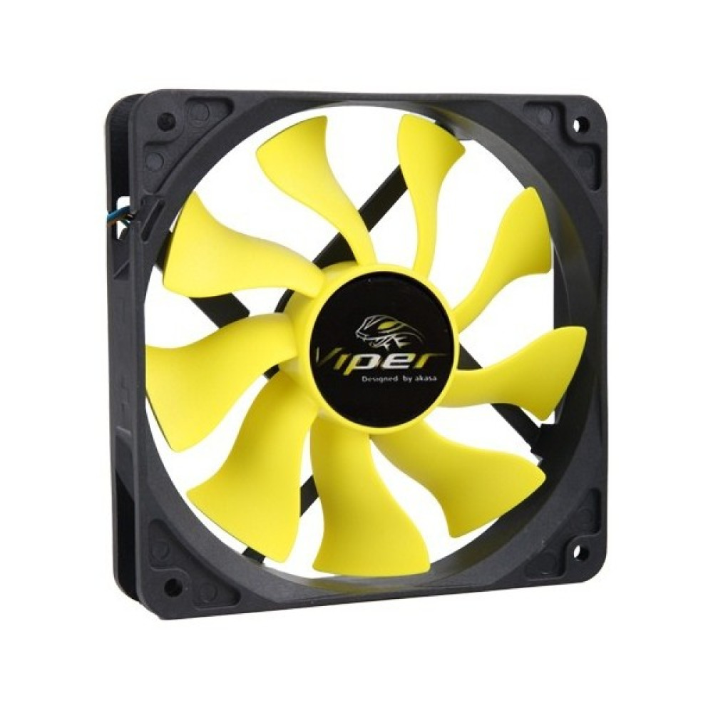 Akasa Viper 12cm S-Flow Yüksek Performanslı Sessiz Kasa Fanı (AK-FN059) Soğutucular Fiyatı
