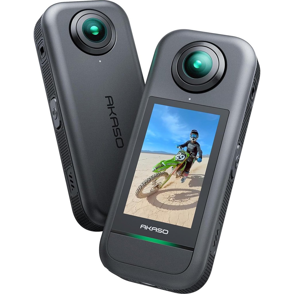 Akaso 360 Standart Combo Aksiyon Kamera 5.7k 360° Video, 48MP Sensör, 72MP 360° Fotoğraf, aı takip Aksiyon Kameralar Fiyatı